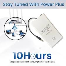 12V WiFi Power Bank 20000mAh – Fast Backup Charger